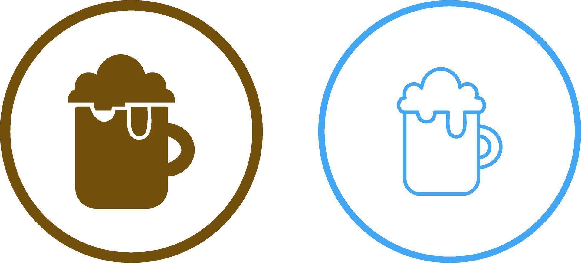 Pint of Beer Vector Icon