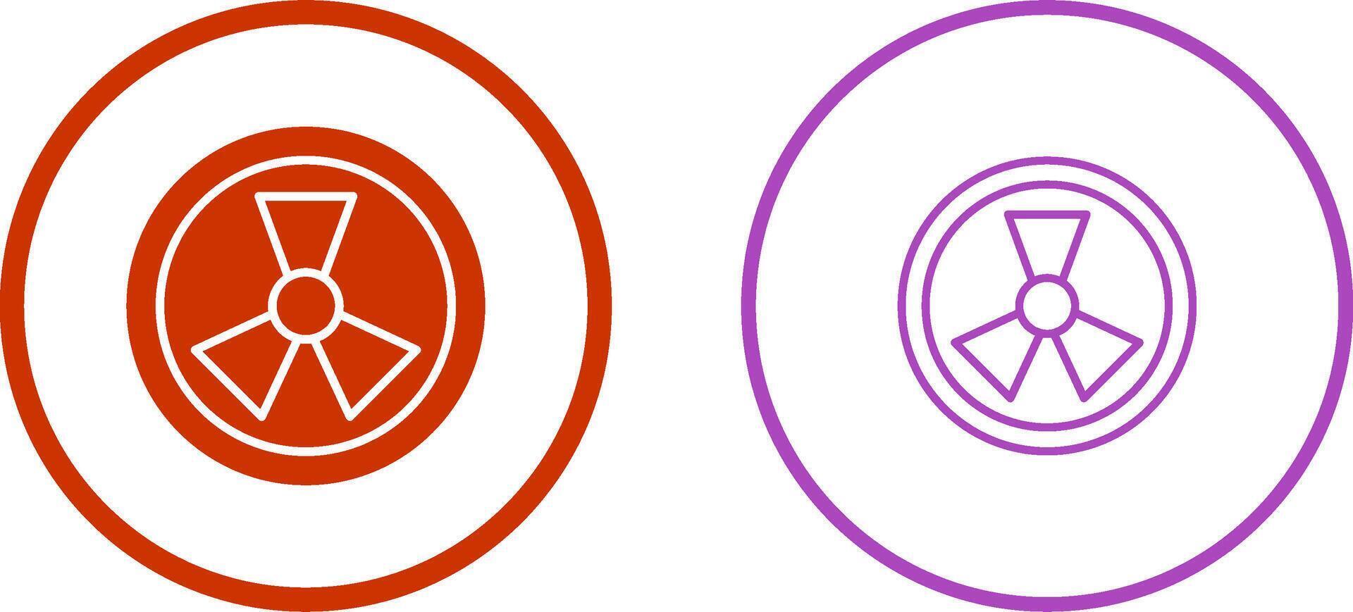 Radiation Vector Icon