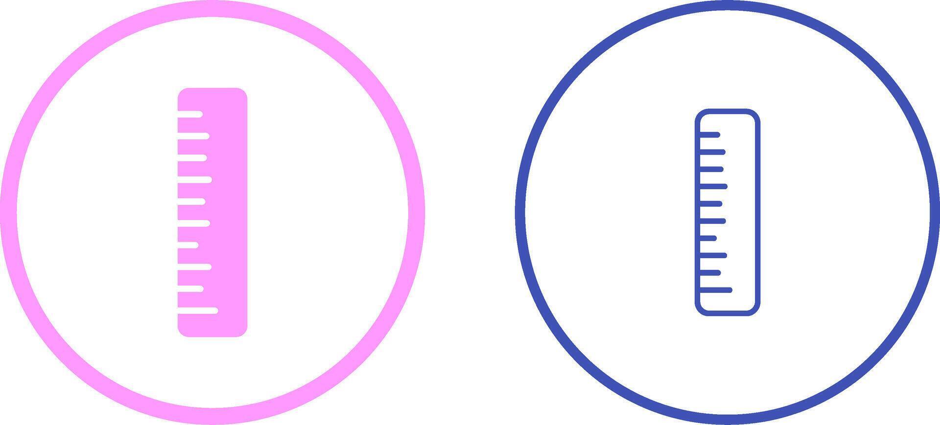 Ruler Vector Icon