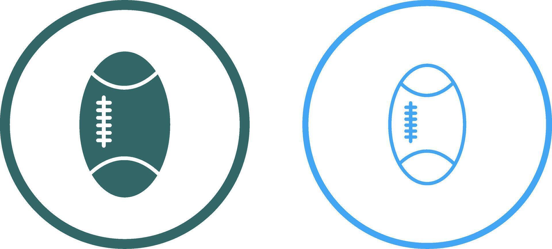 Rugby Vector Icon