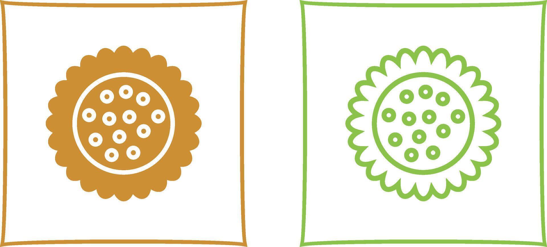 Sunflower Vector Icon