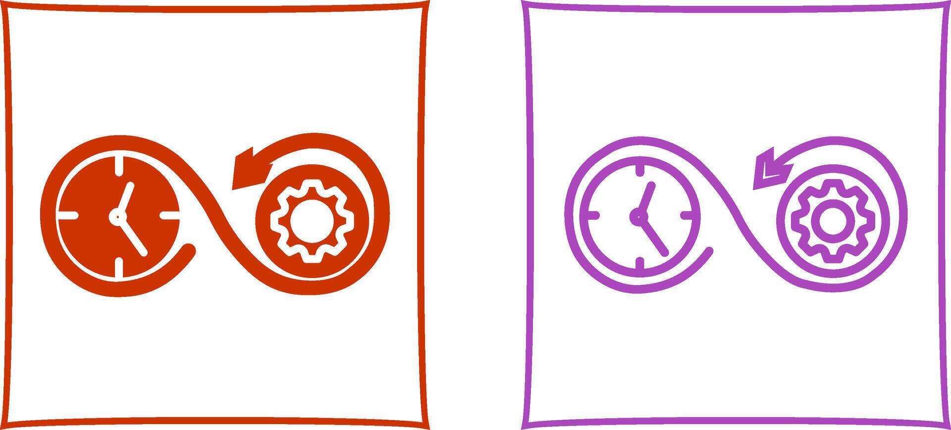 Time Optimization Vector Icon