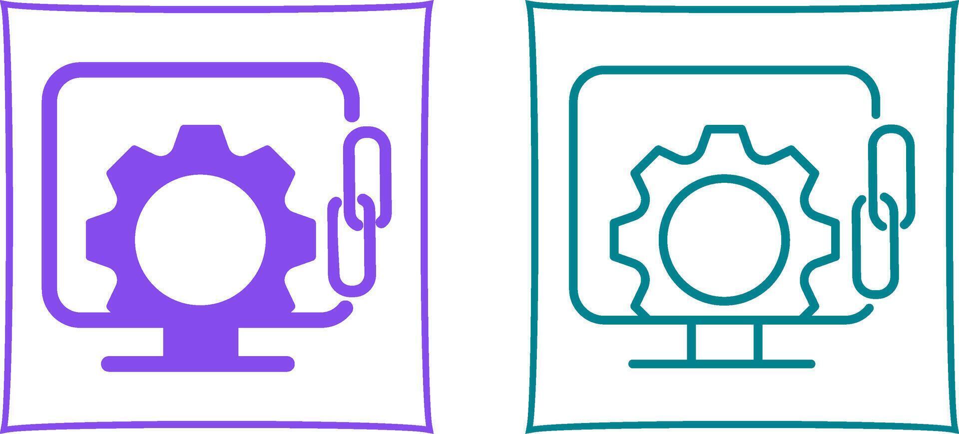 Link Optimization Vector Icon