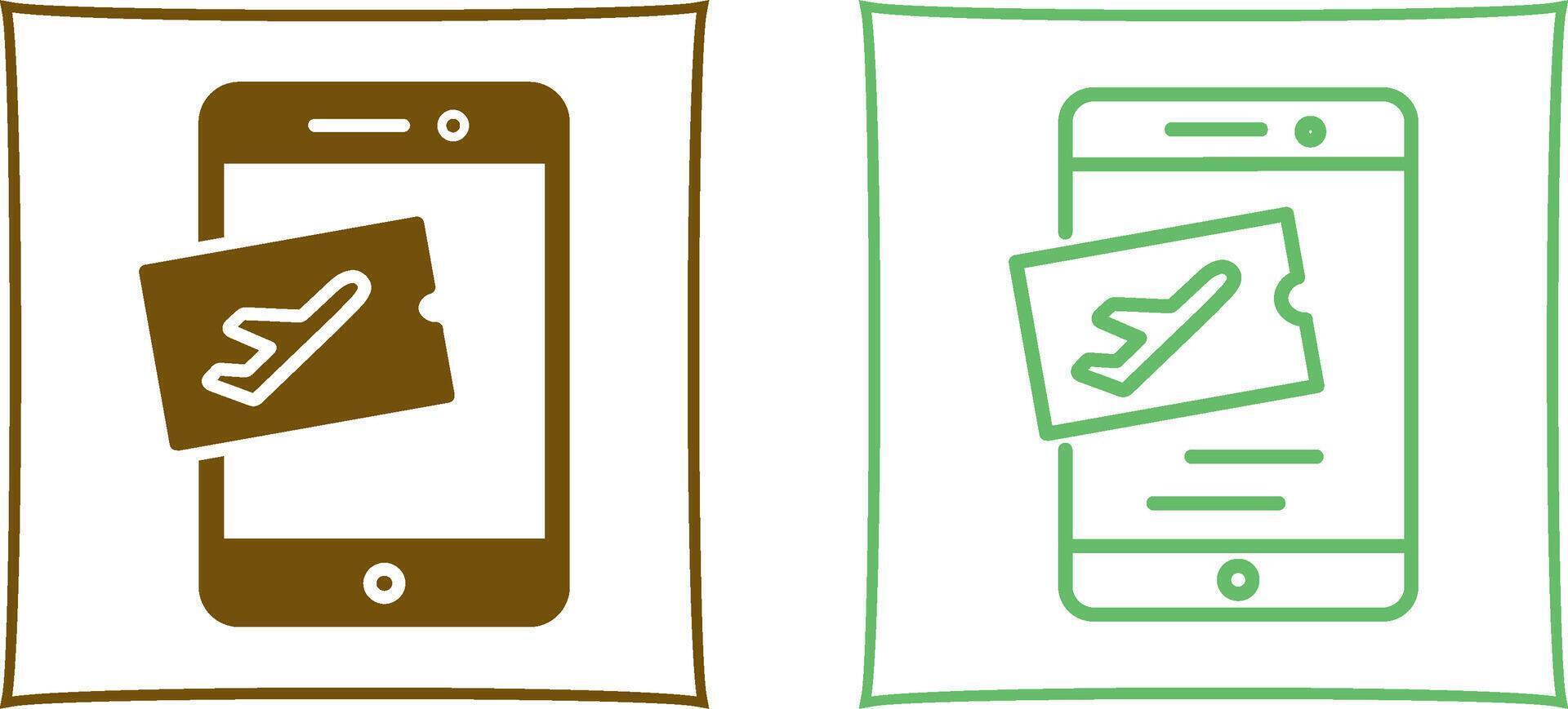 Online Booking Vector Icon