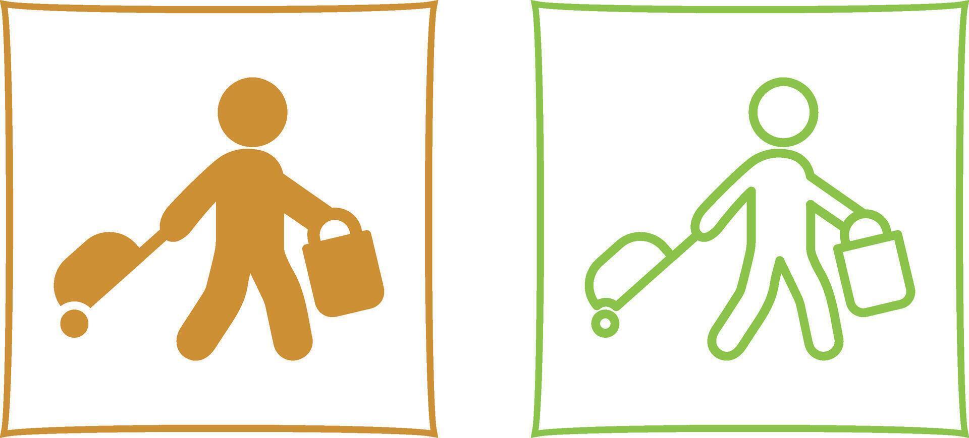Carrying Bag Vector Icon