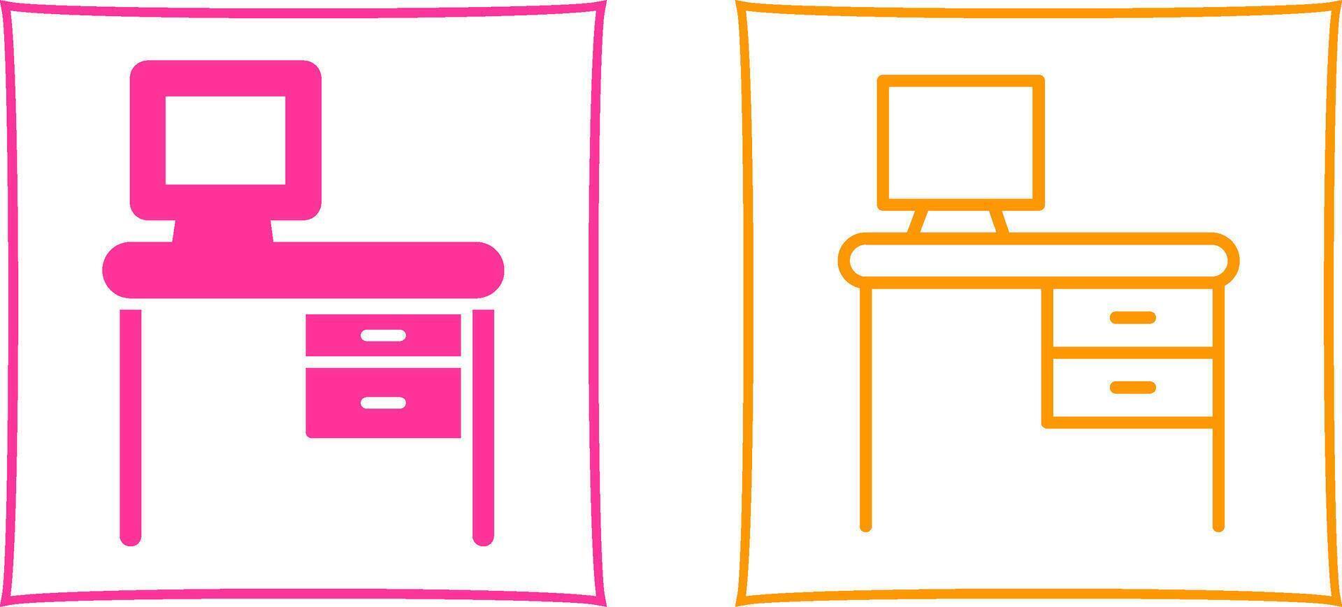 Desk Vector Icon