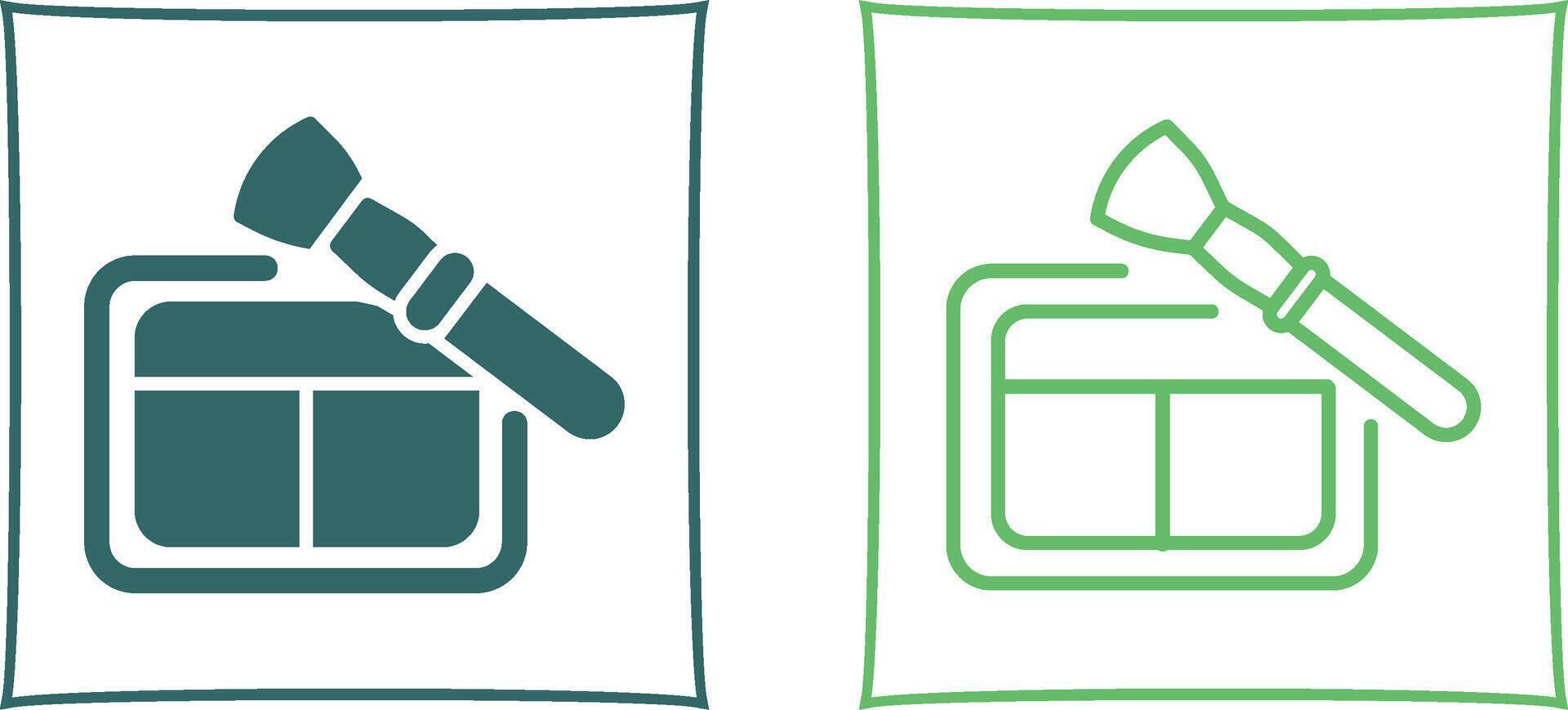 Blushon Brush Vector Icon