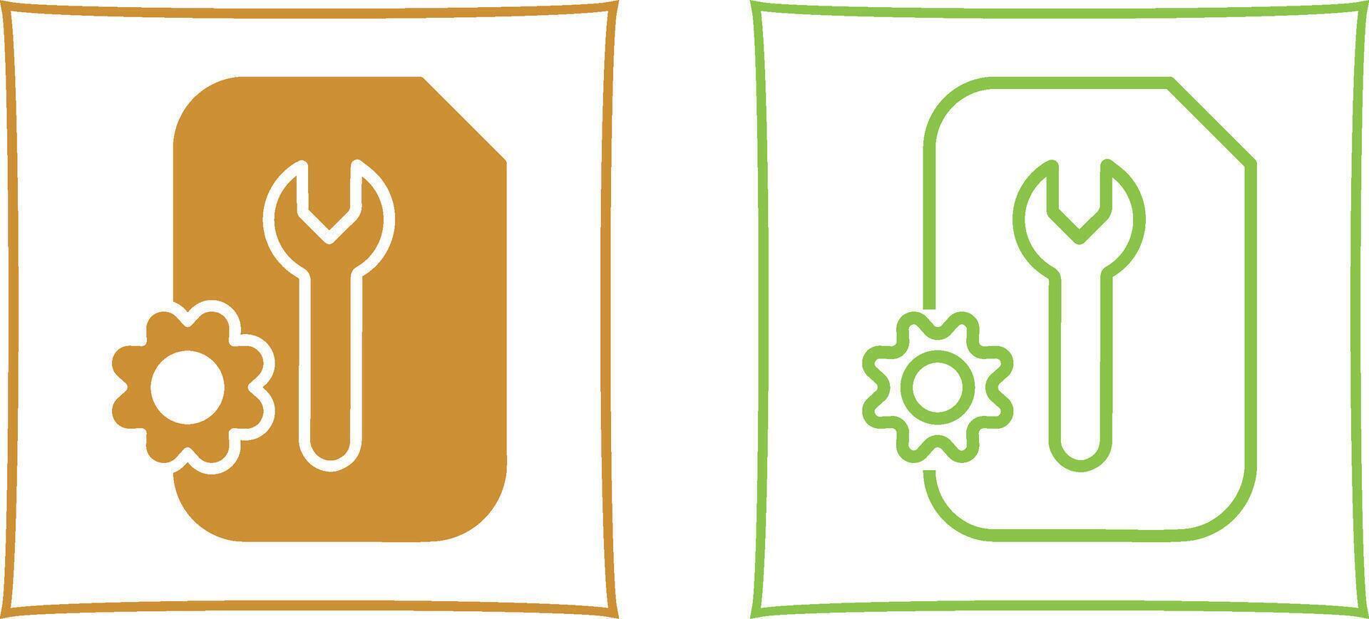 Configuration Vector Icon