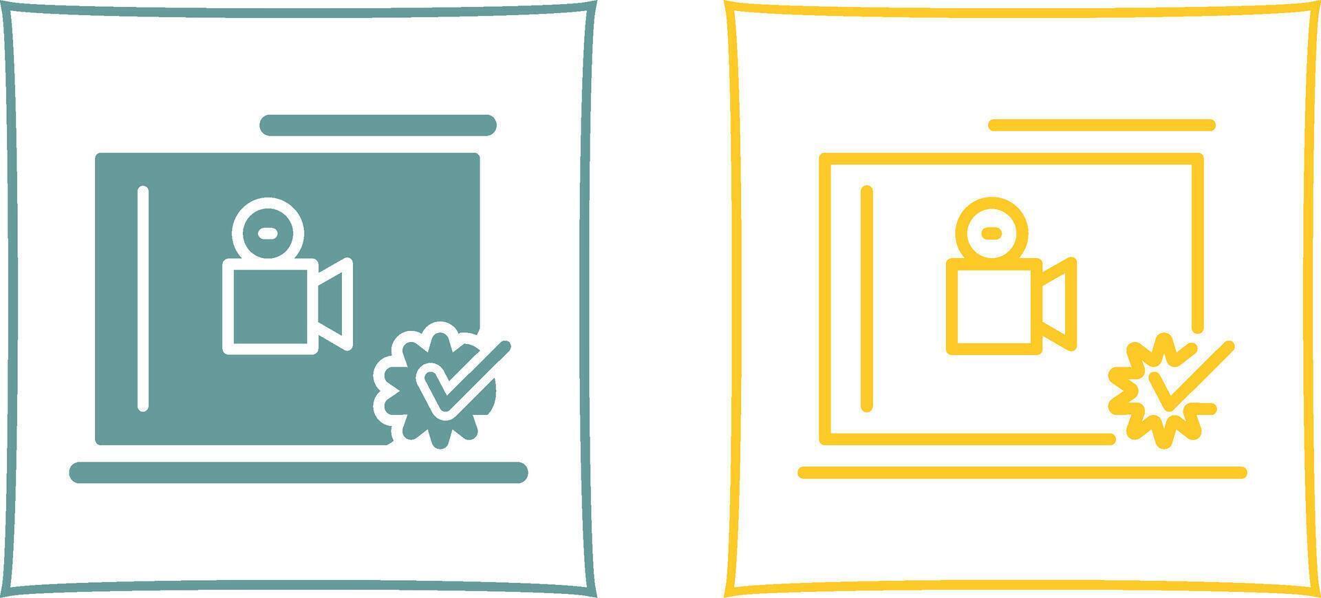 Quality Screen Vector Icon