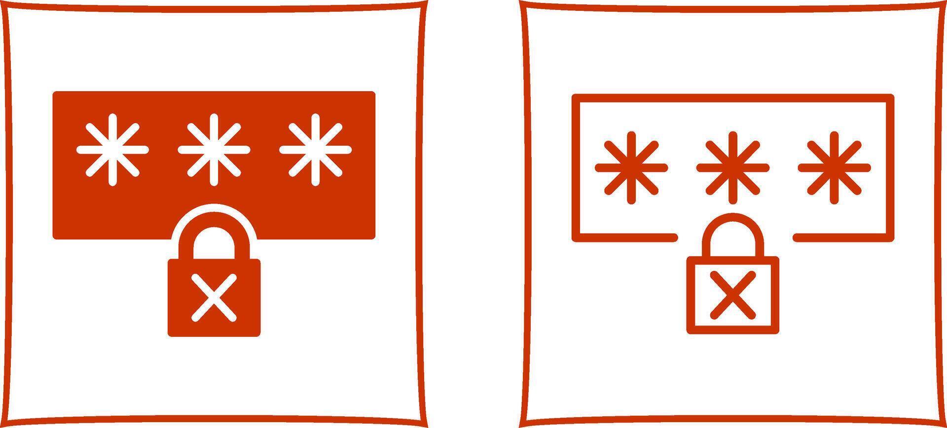 Insecure Vector Icon