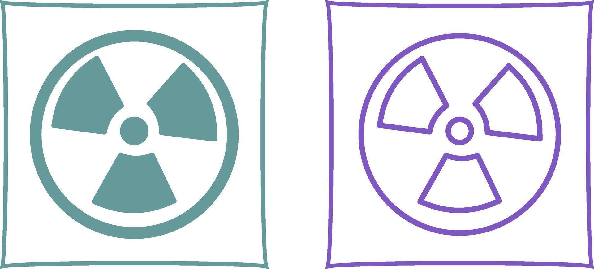 Nuclear Vector Icon