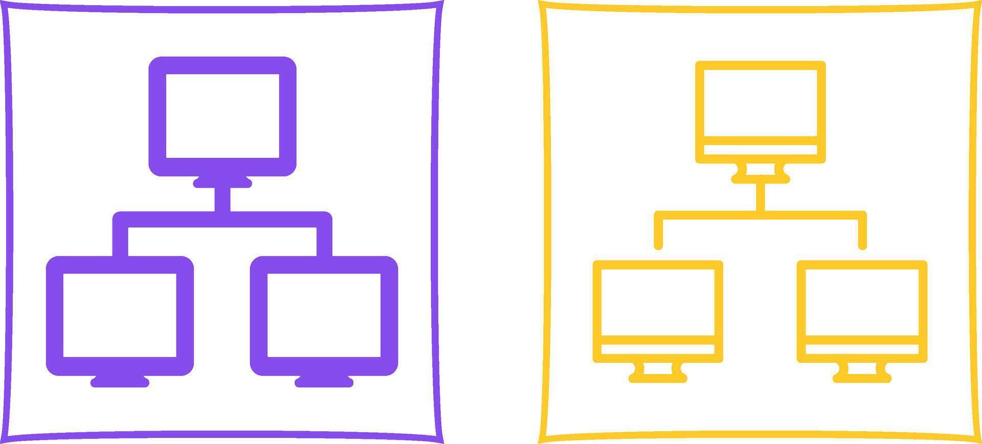 Computer Networks Vector Icon