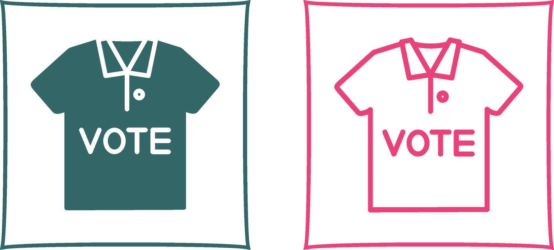 T Shirt Vector Icon
