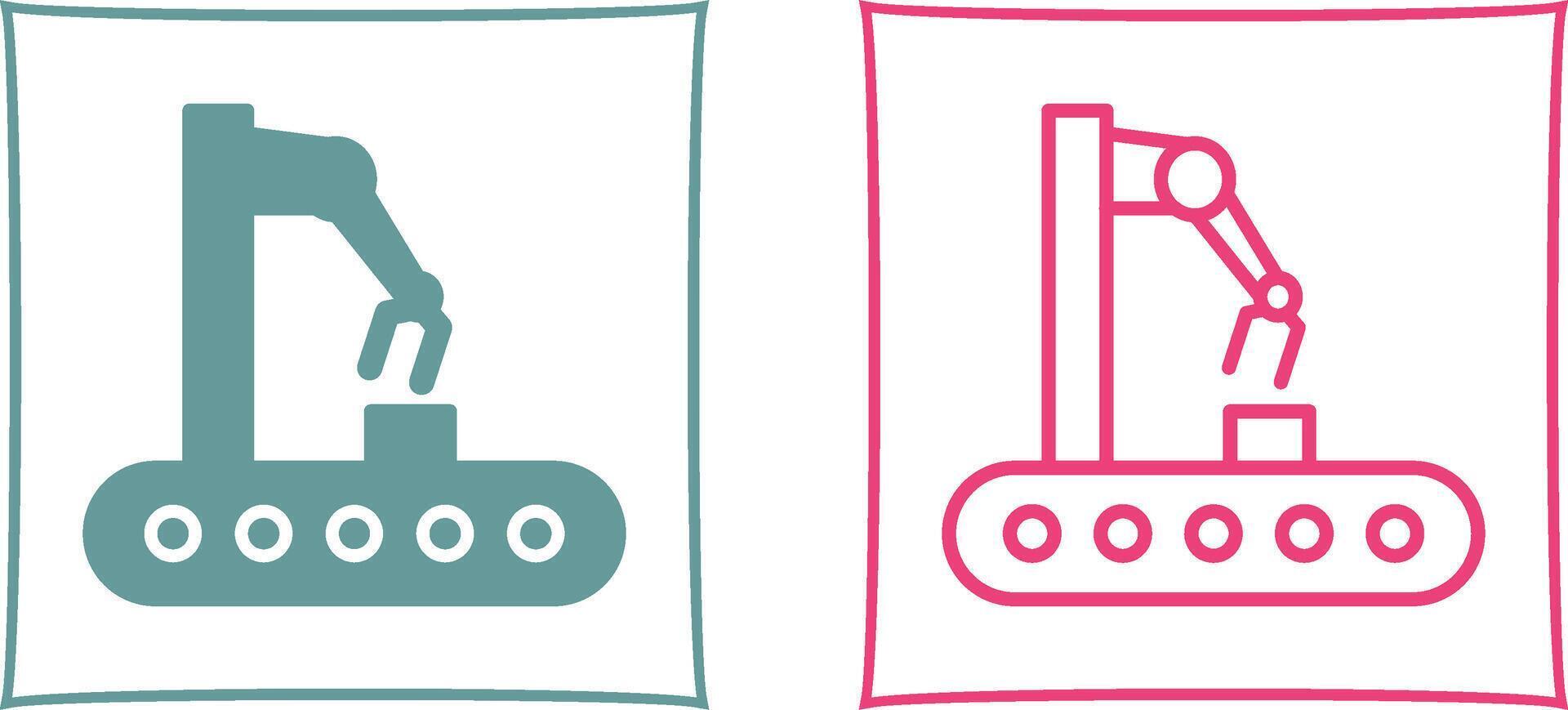 Conveyor Vector Icon
