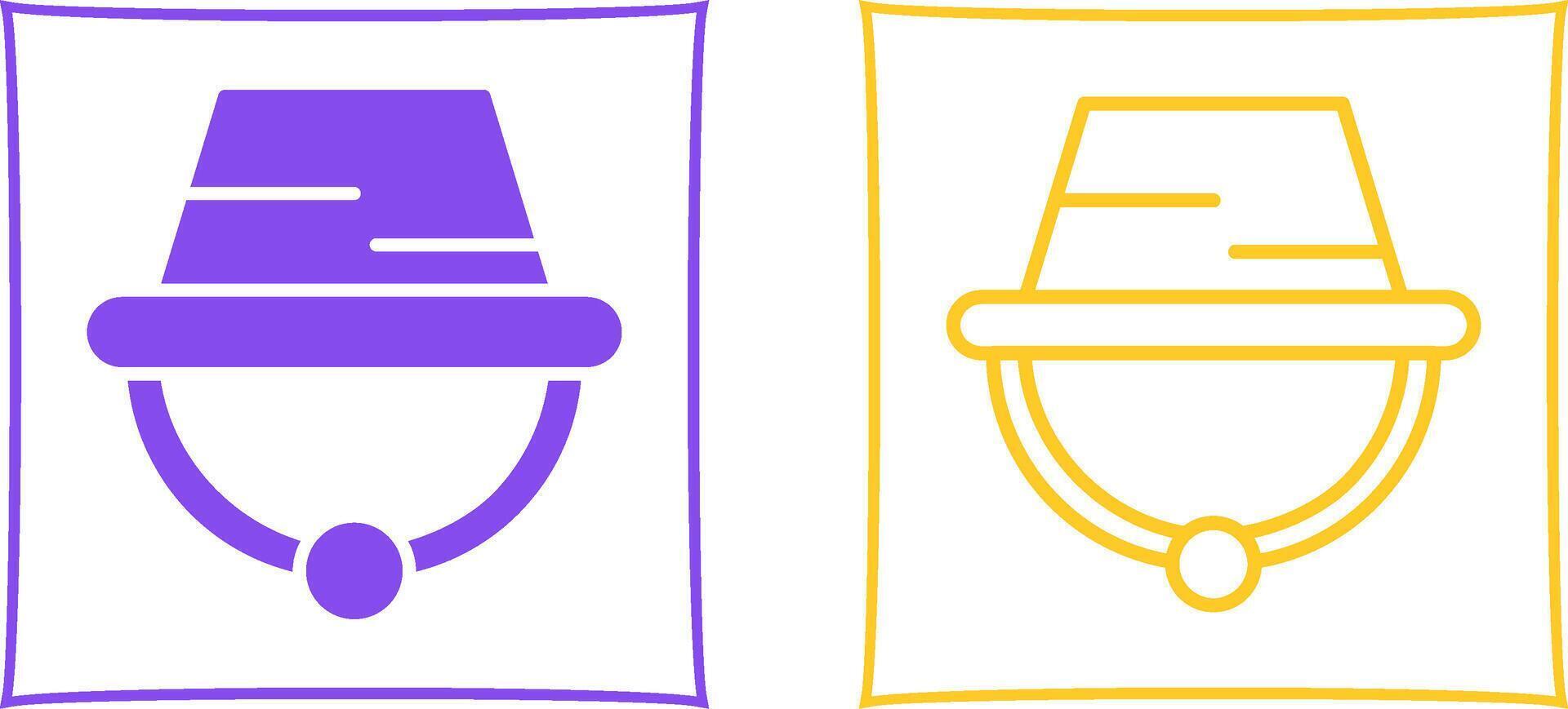 Camping Hat Vector Icon