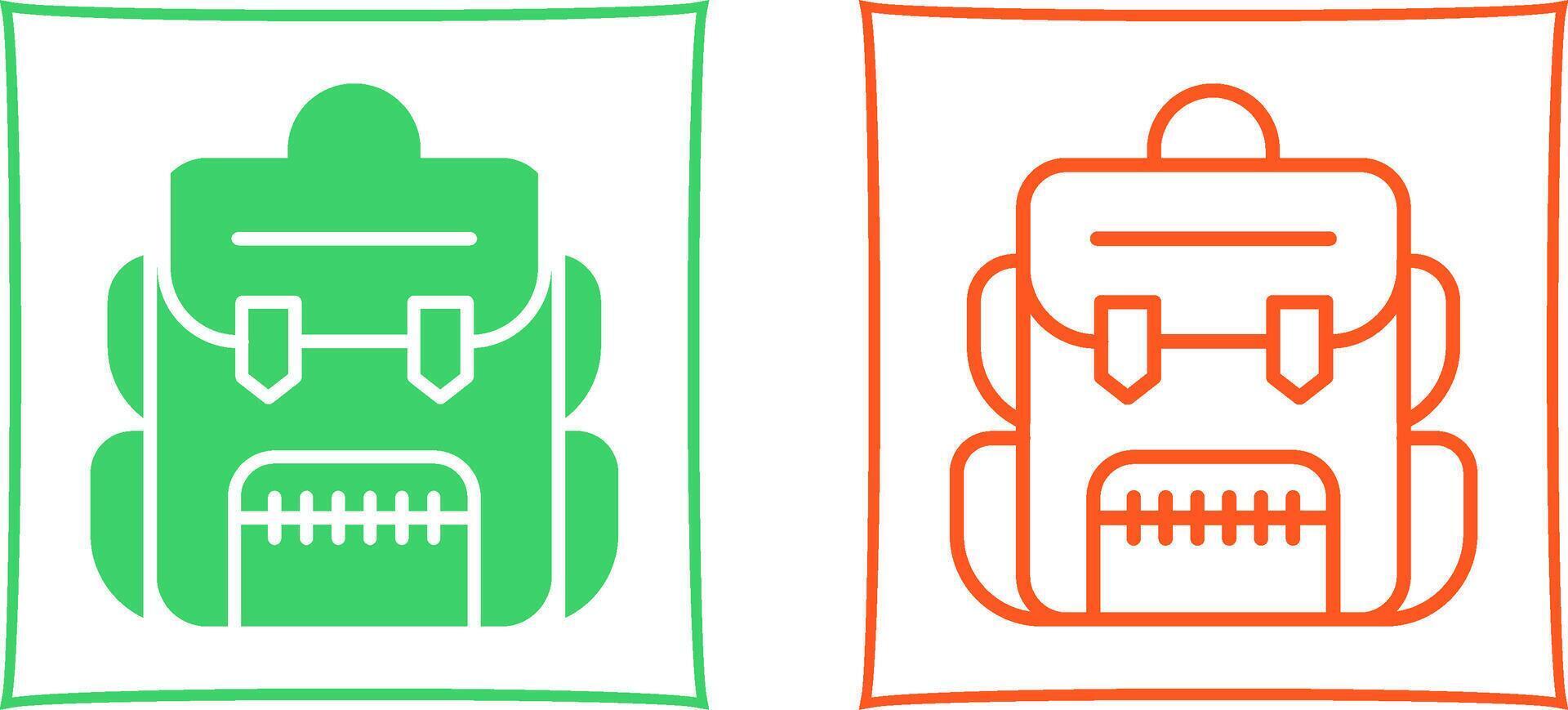 Backpack Vector Icon