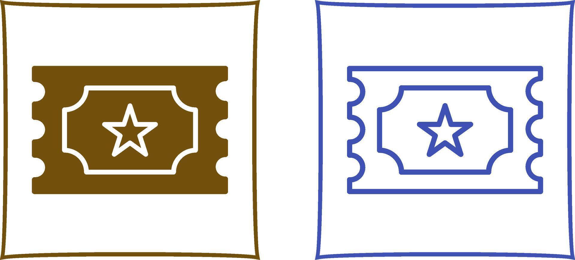 Tickets Vector Icon