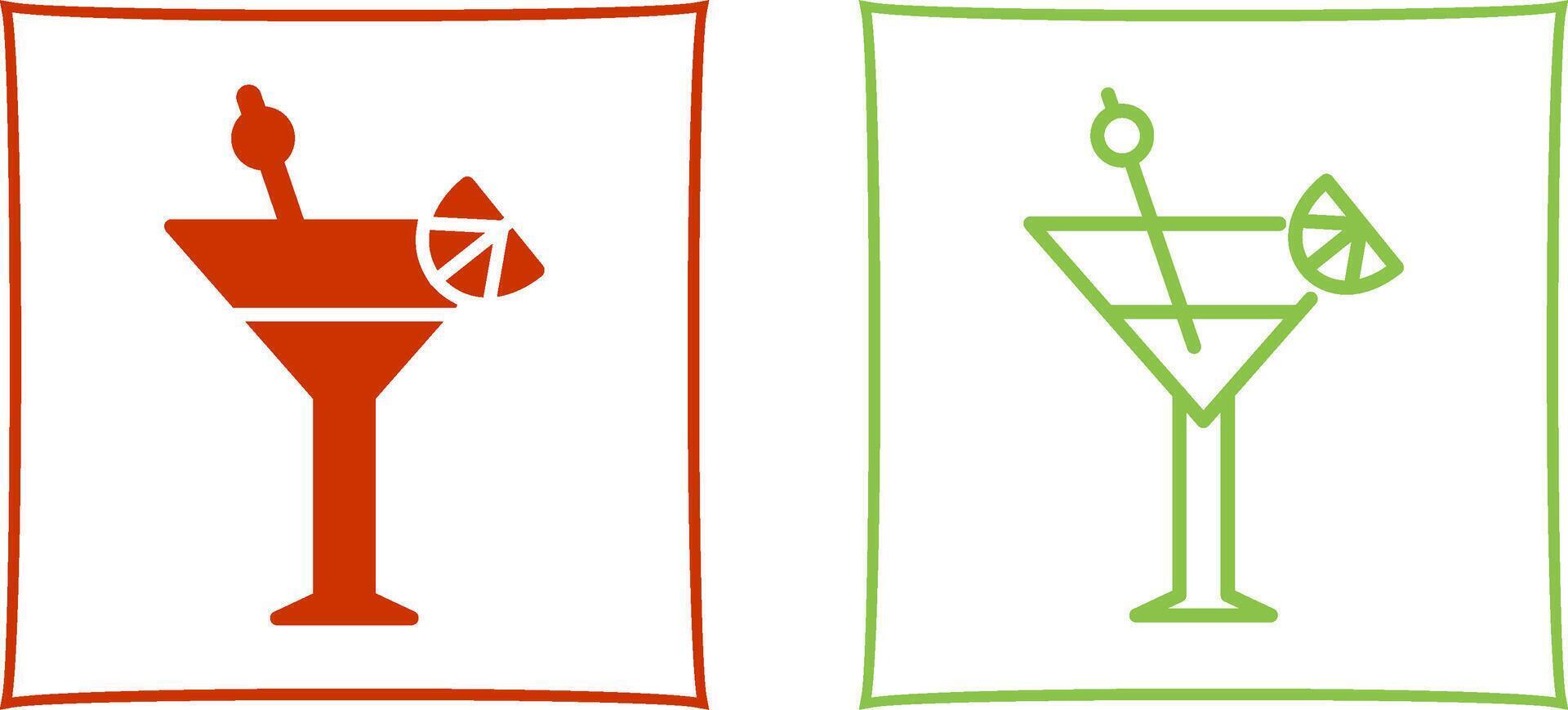 Martini Vector Icon