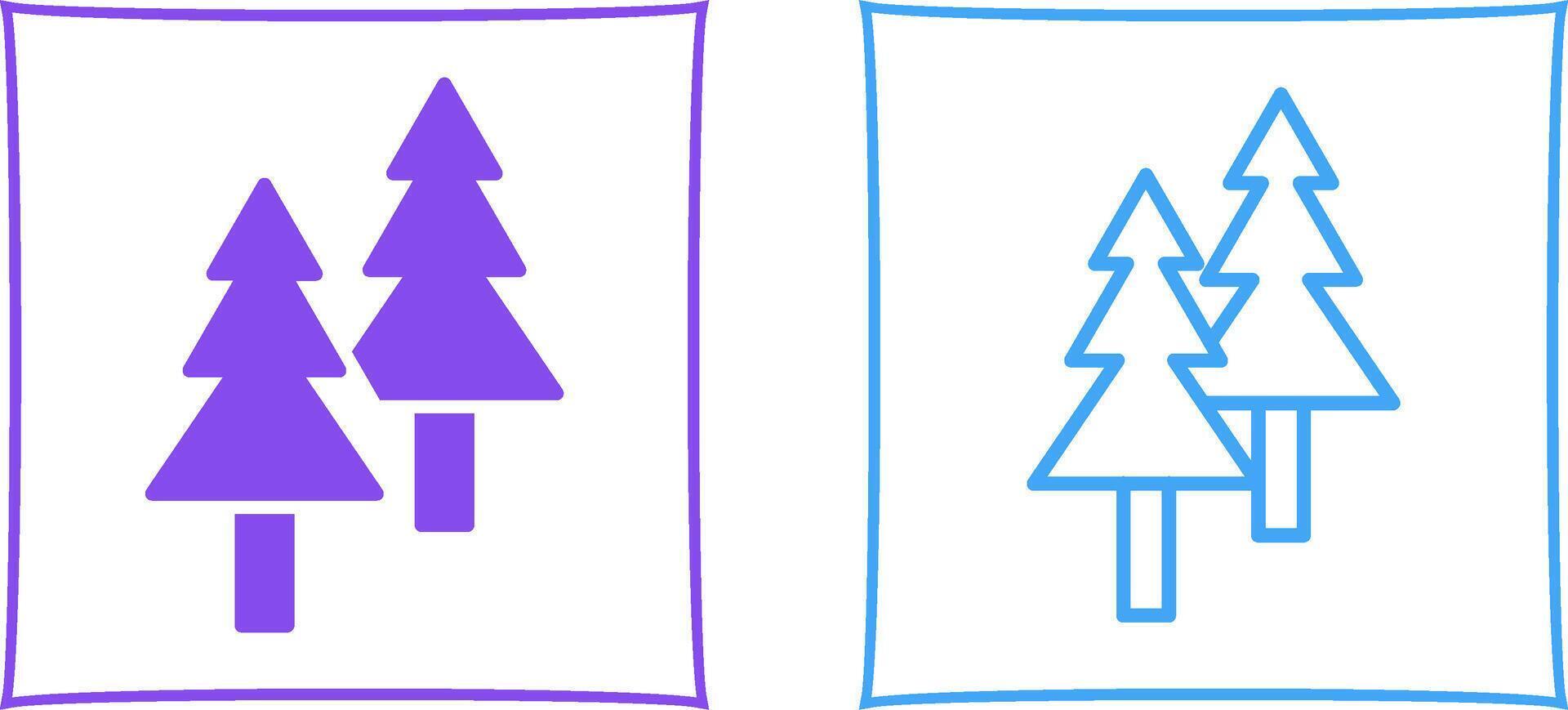 Pine Tree Vector Icon