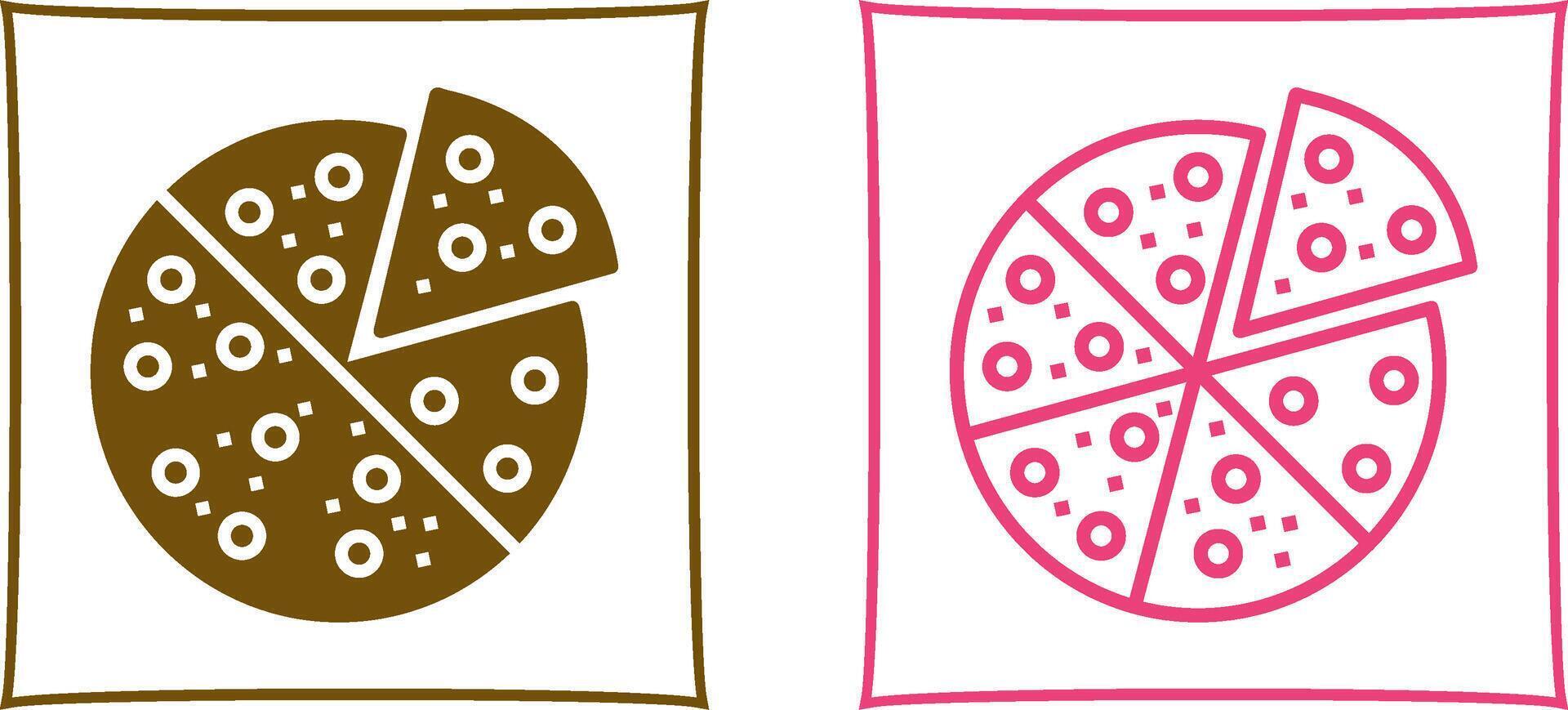 Pizza Slice Vector Icon