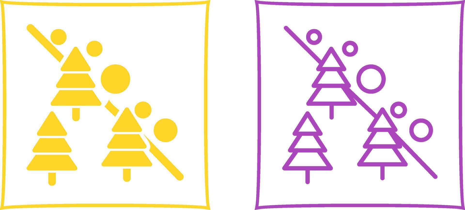 Avalanche Vector Icon