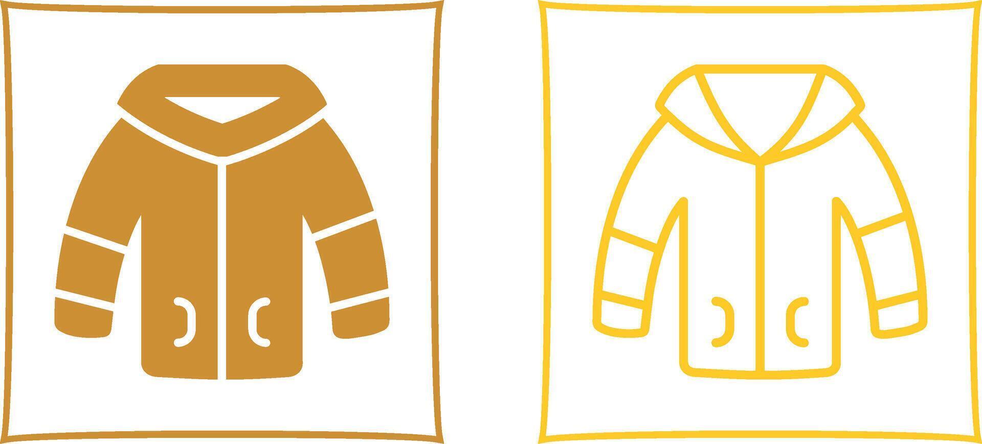 Winter Jacket Vector Icon