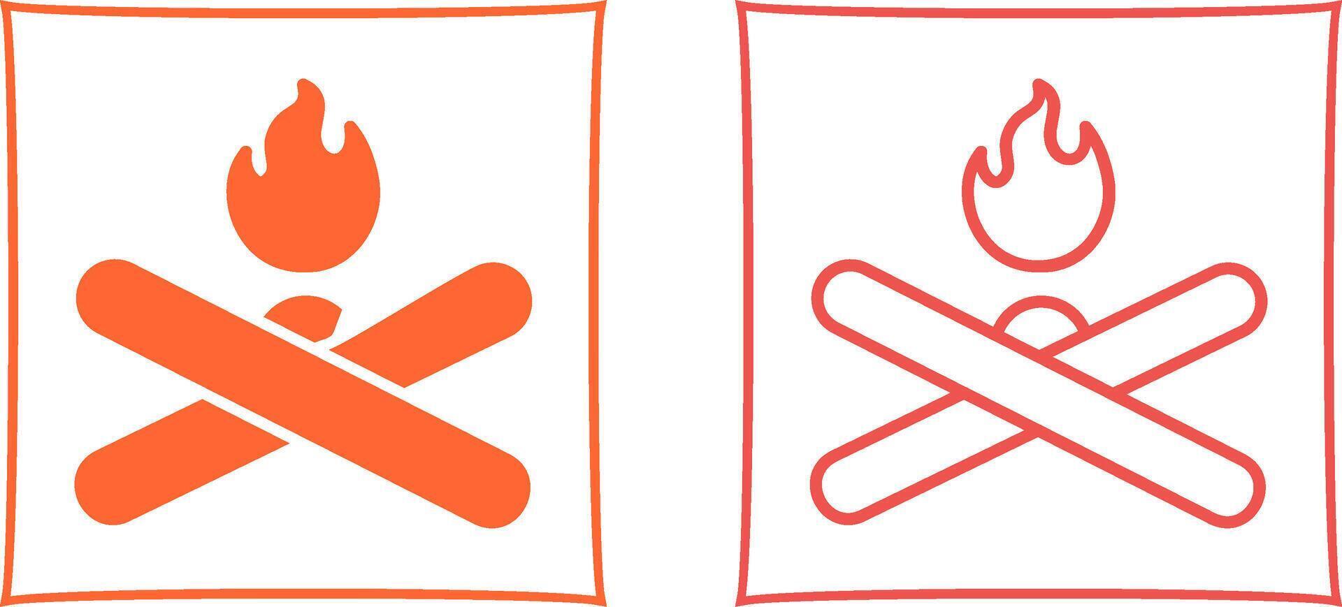 Bonfire Vector Icon