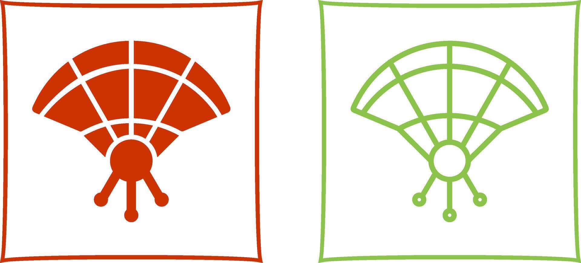 Hand Fan Vector Icon