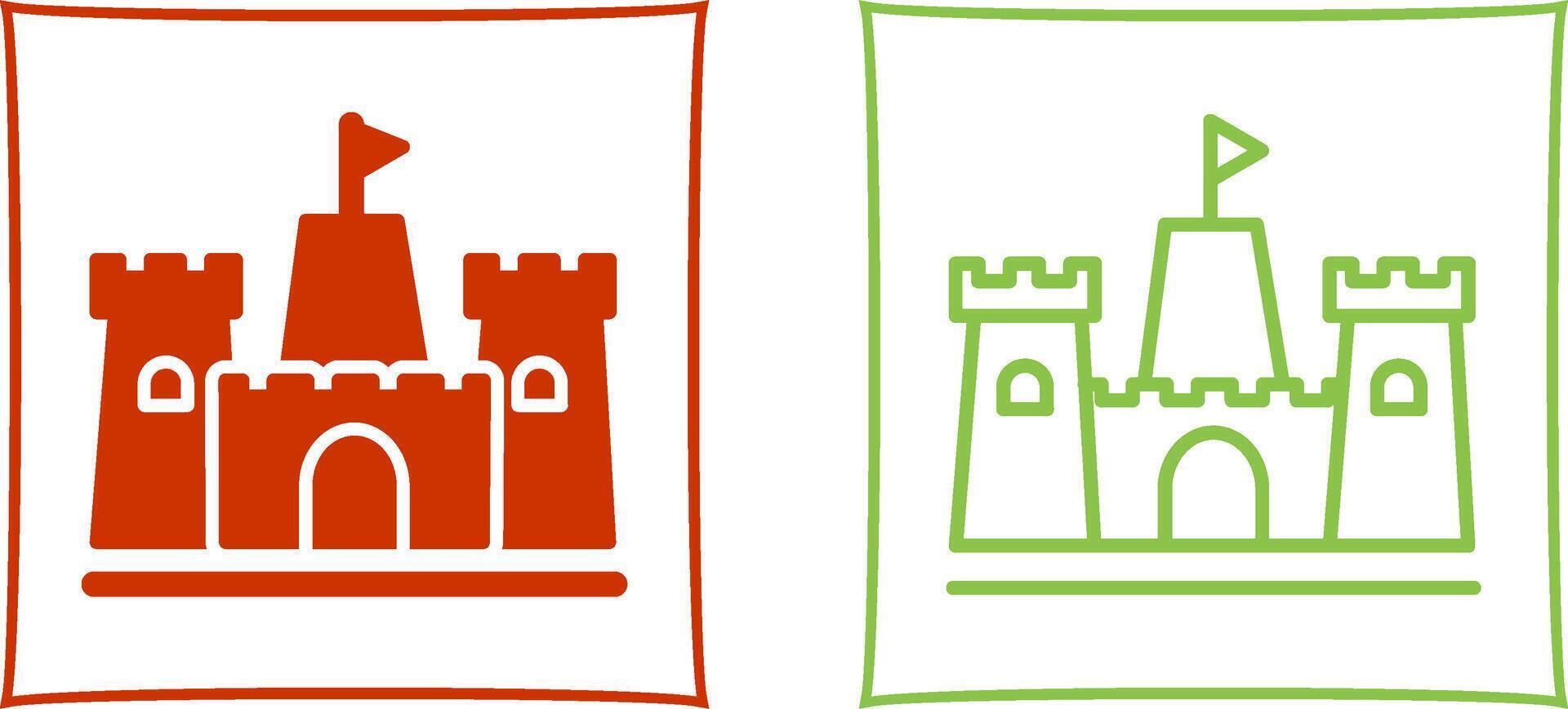 Sandcastle Vector Icon