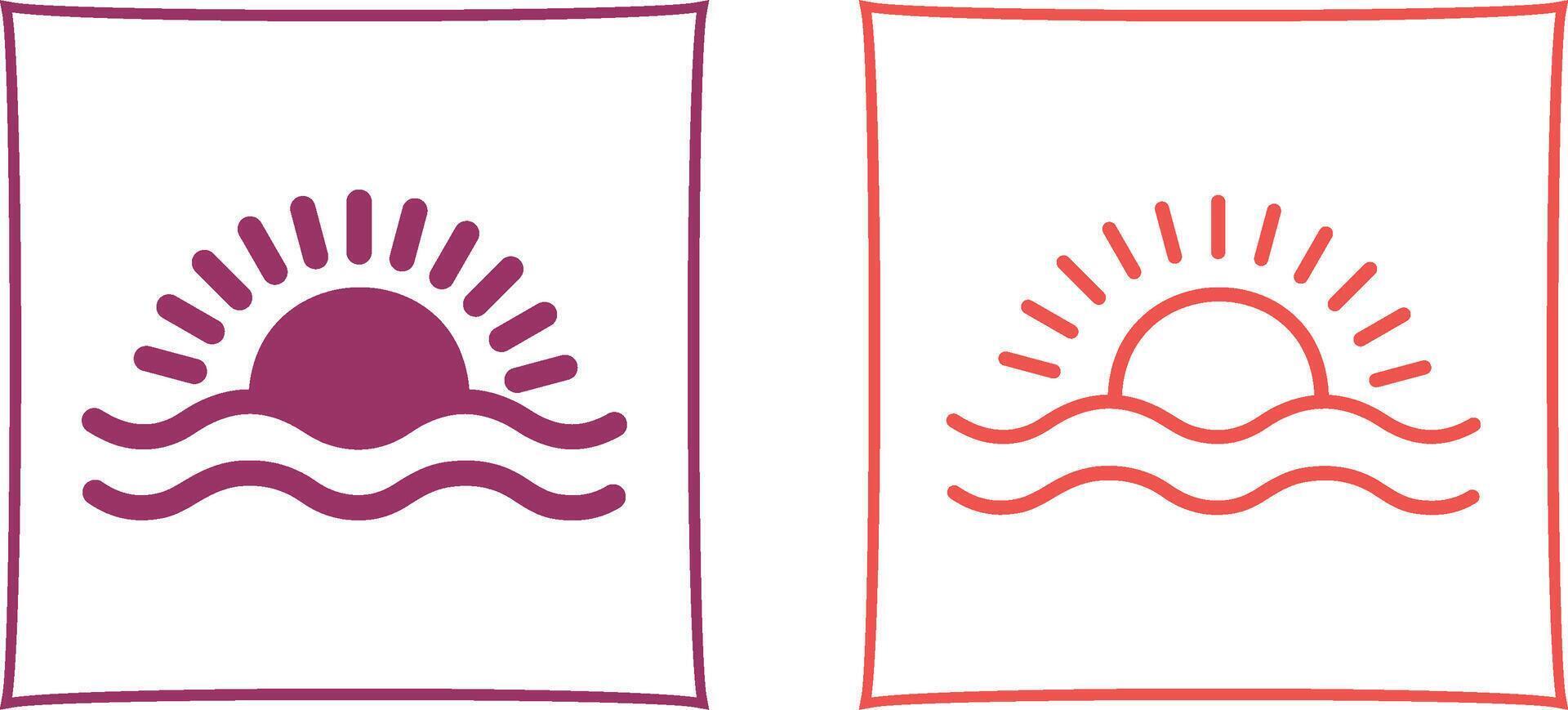 Sunrise Vector Icon