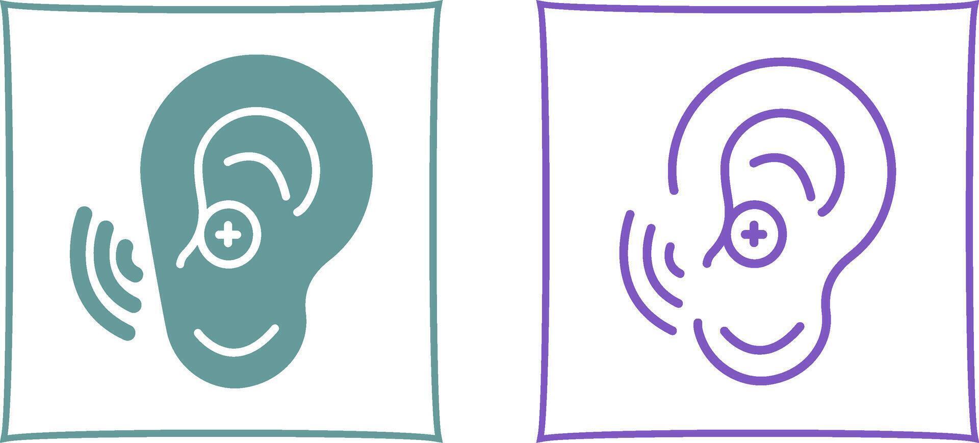 Hearing Aid Vector Icon