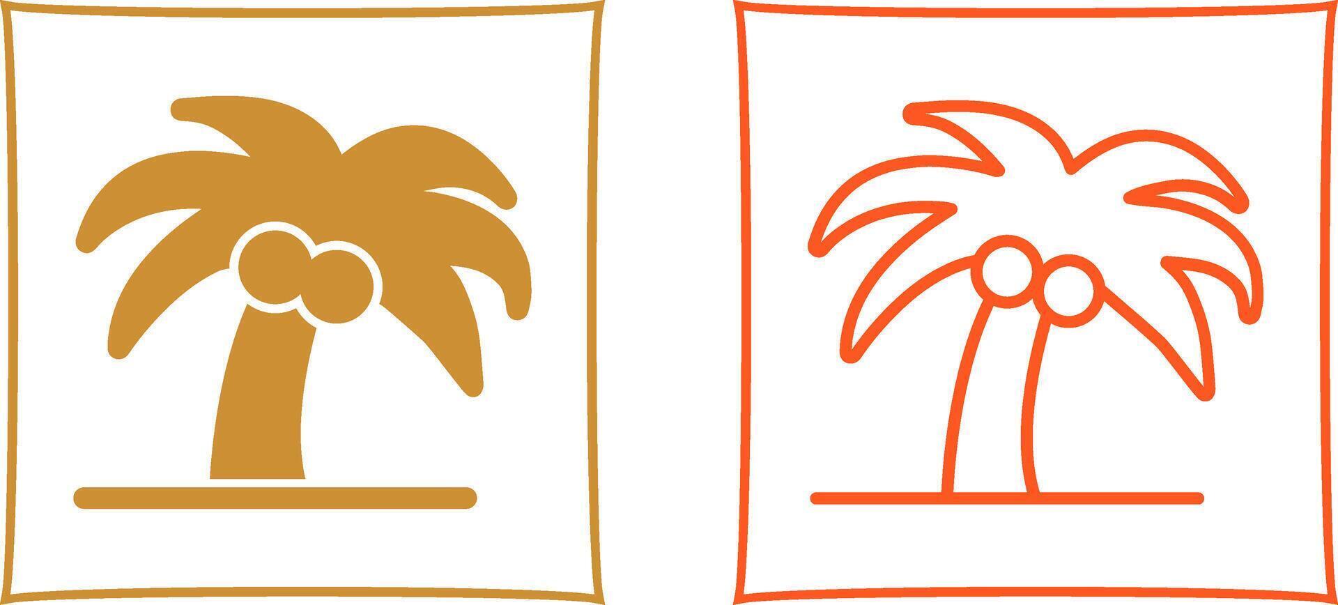 Coconut Tree, Vector Icon