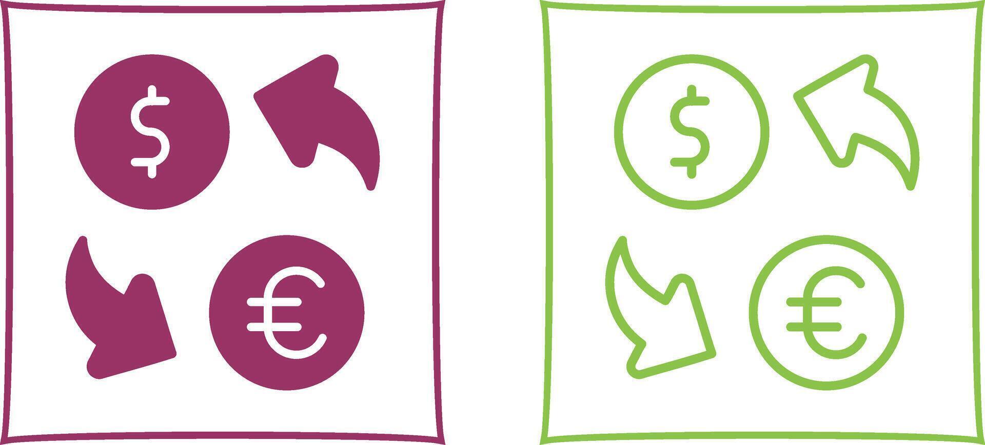 Currency Exchange Vector Icon