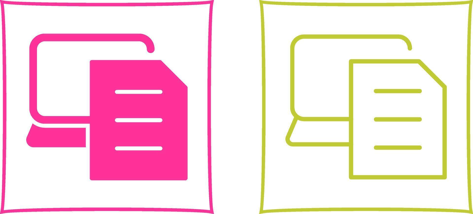 Document Vector Icon