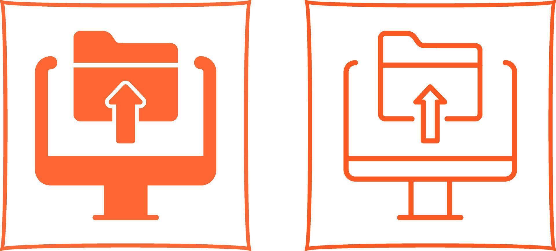 File Upload Vector Icon