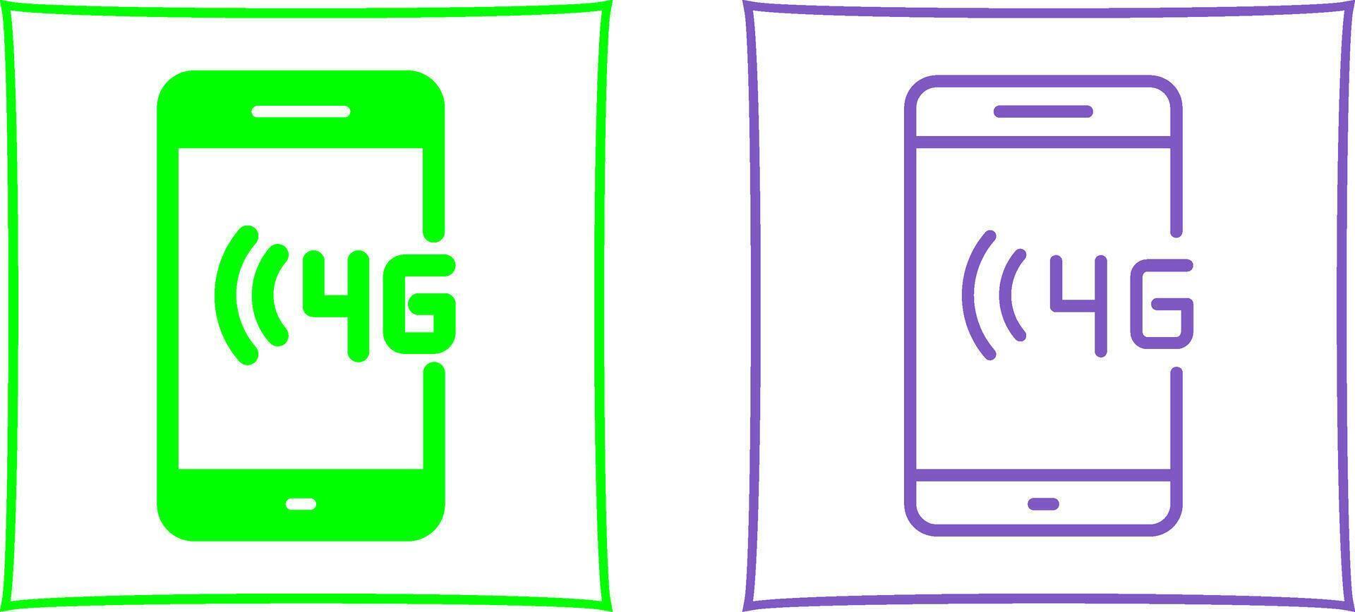 4G Vector Icon