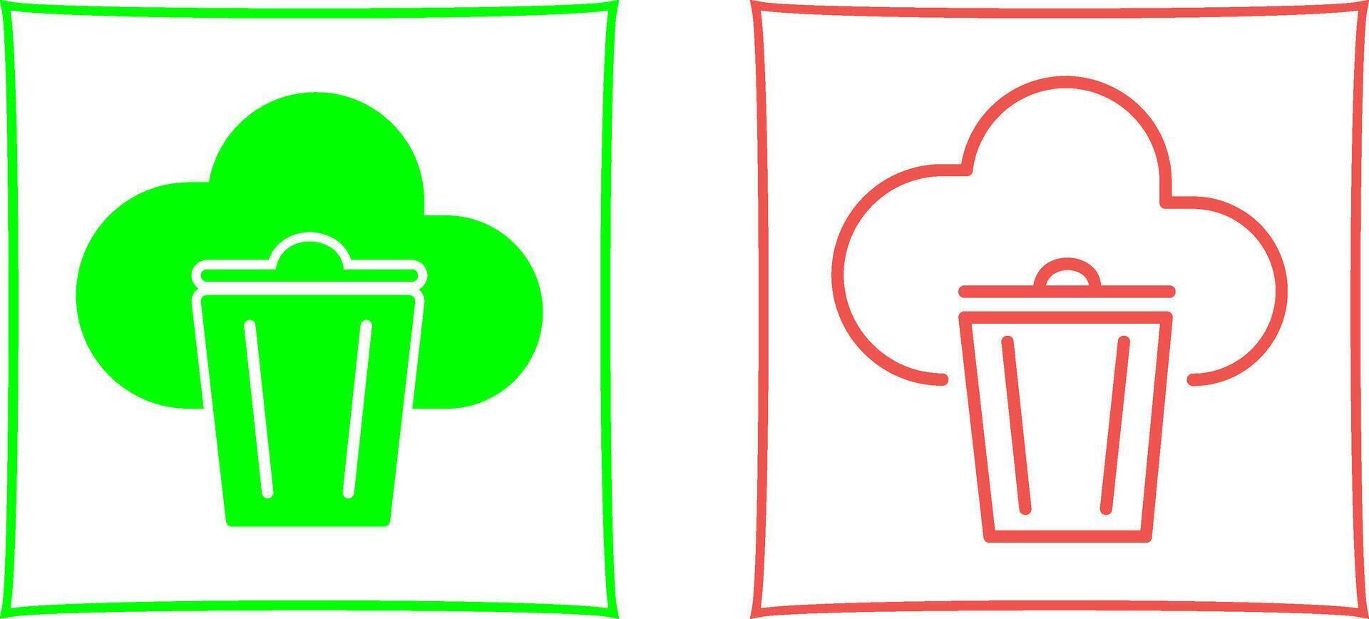 Trash Vector Icon