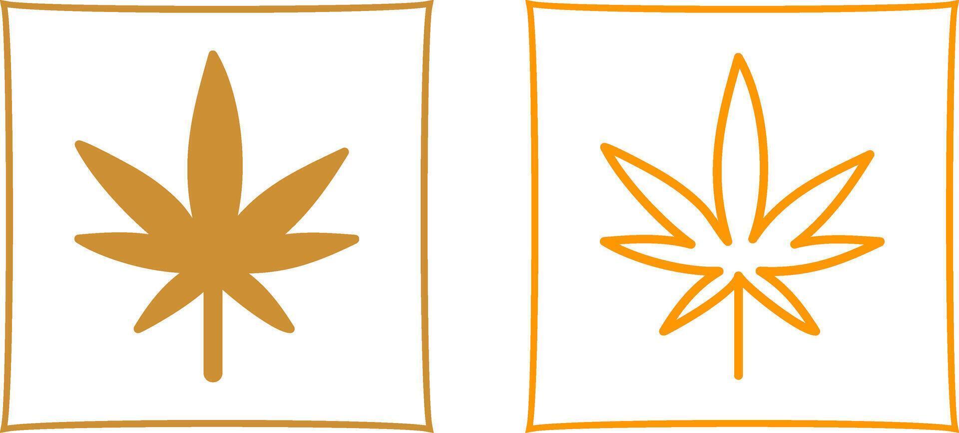 Weed Vector Icon