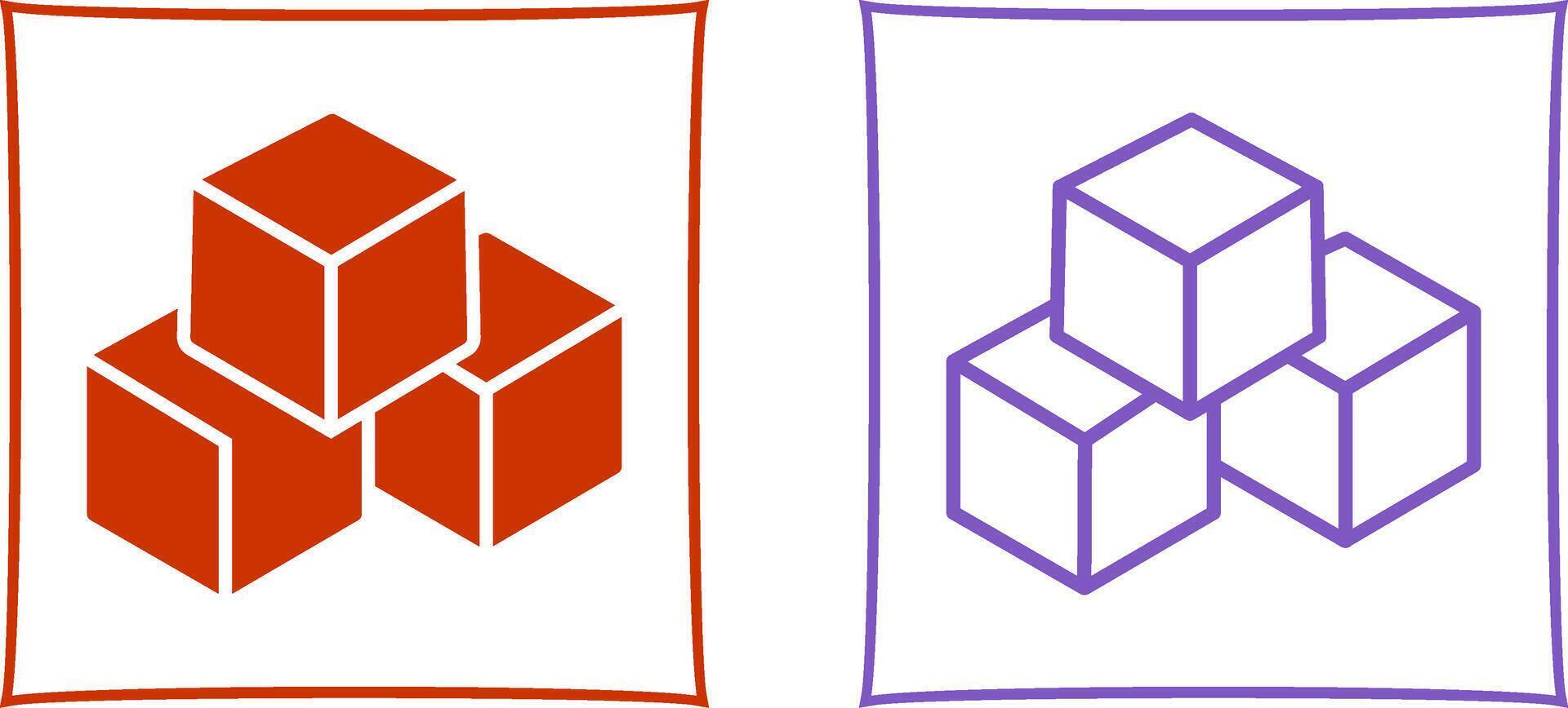 Block Vector Icon