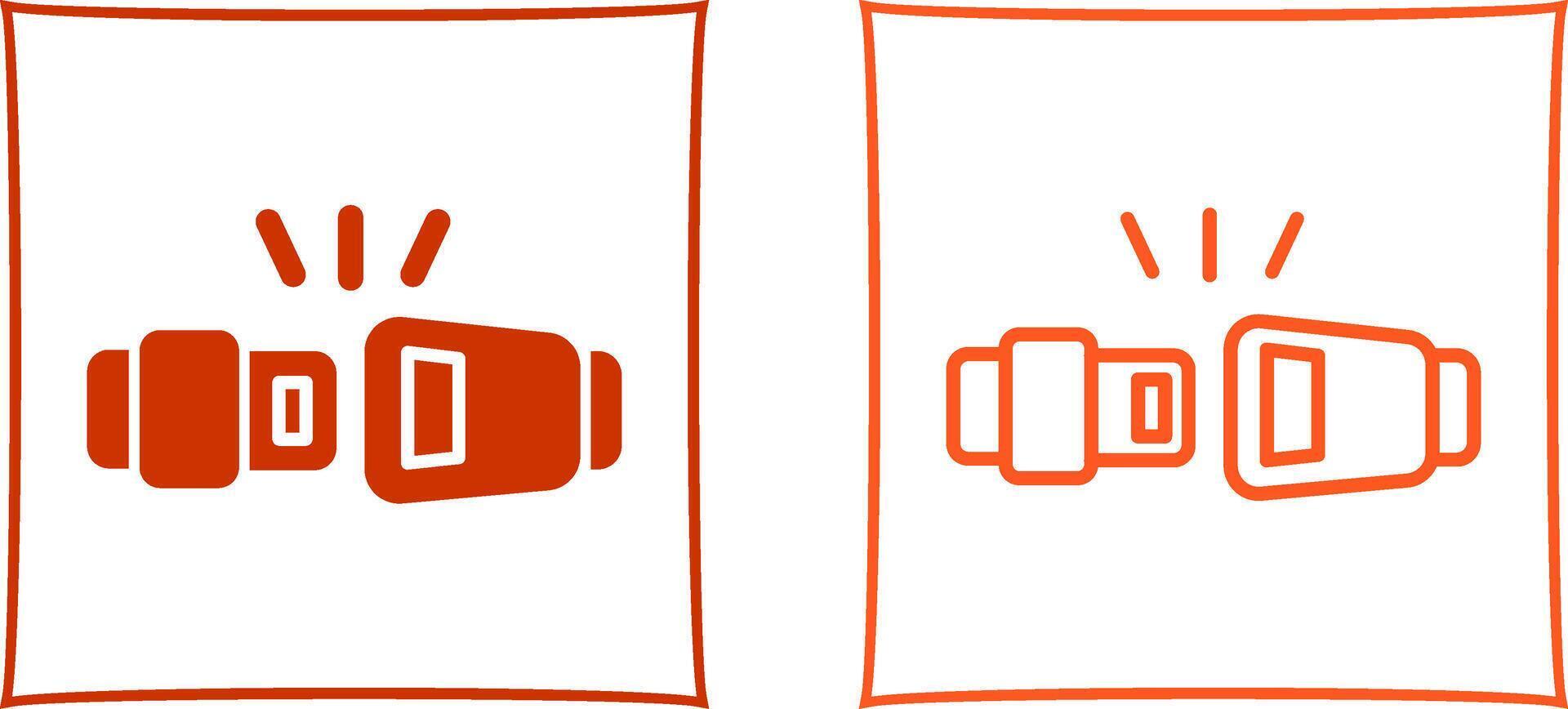 Seat Belt Vector Icon