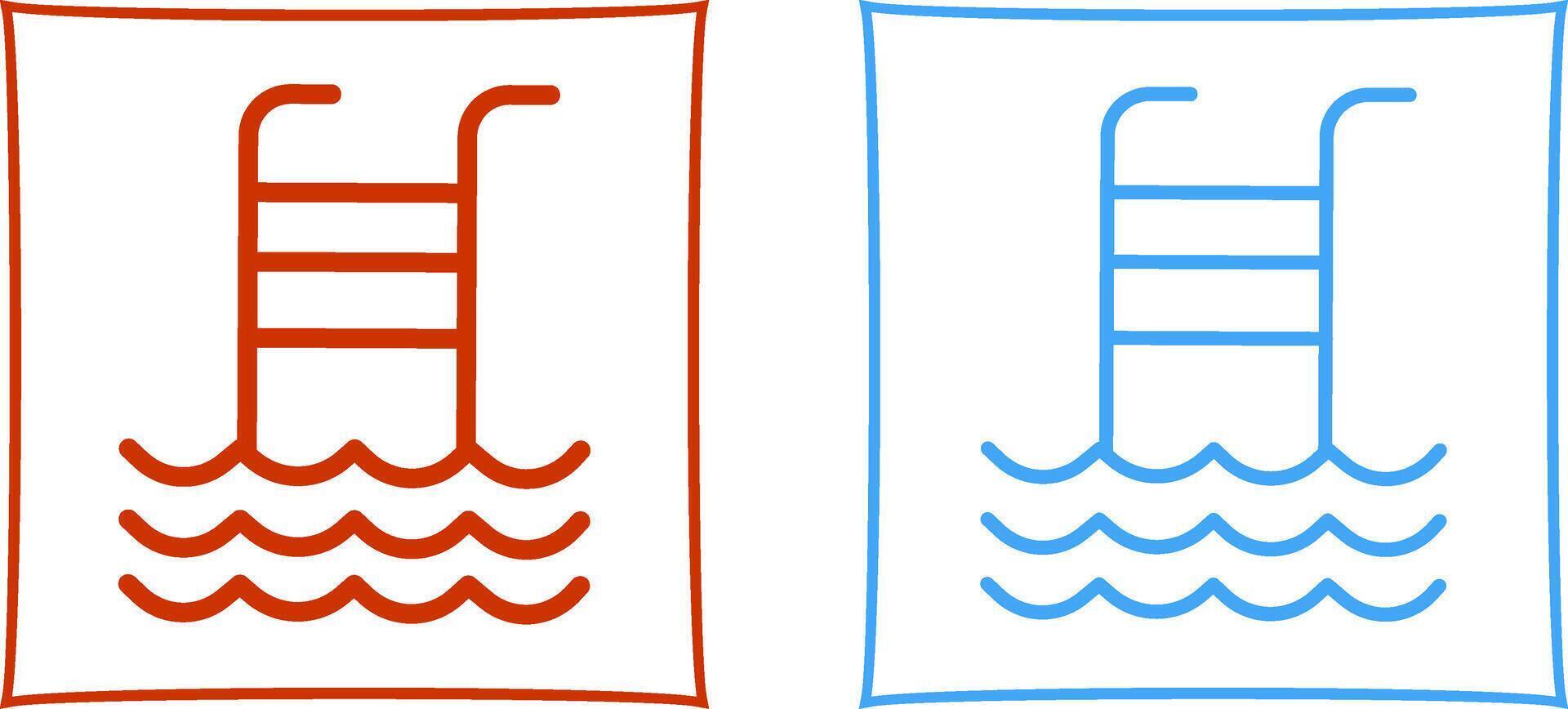 Swimming Pool Vector Icon