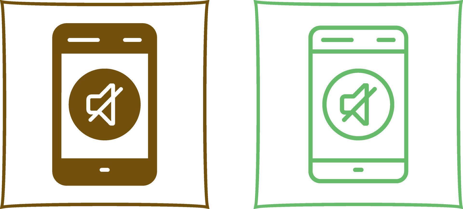 Mute Vector Icon