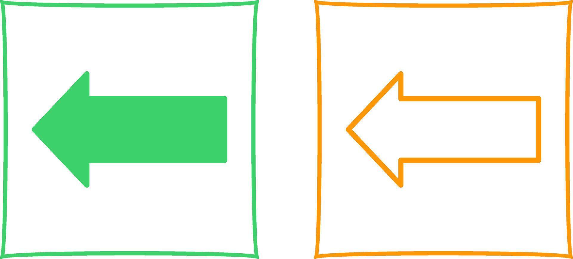 Left Vector Icon