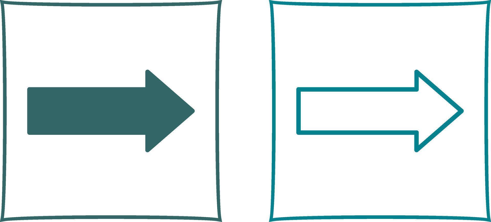 Arrow Right Vector Icon