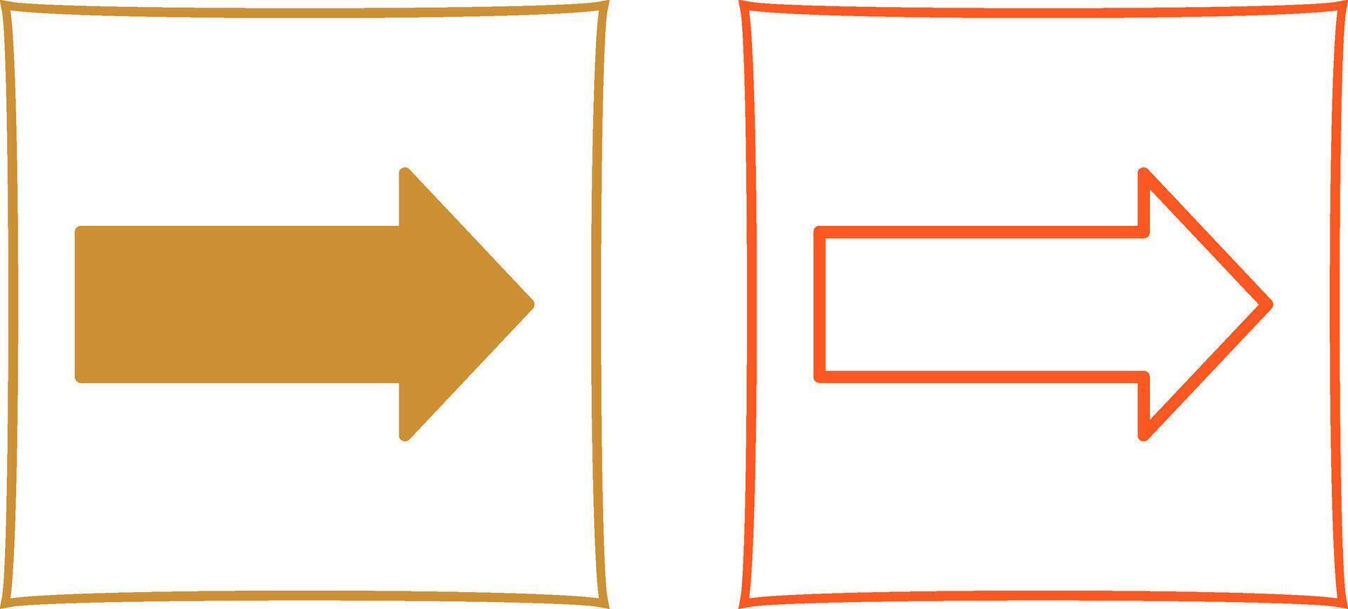 Right Vector Icon