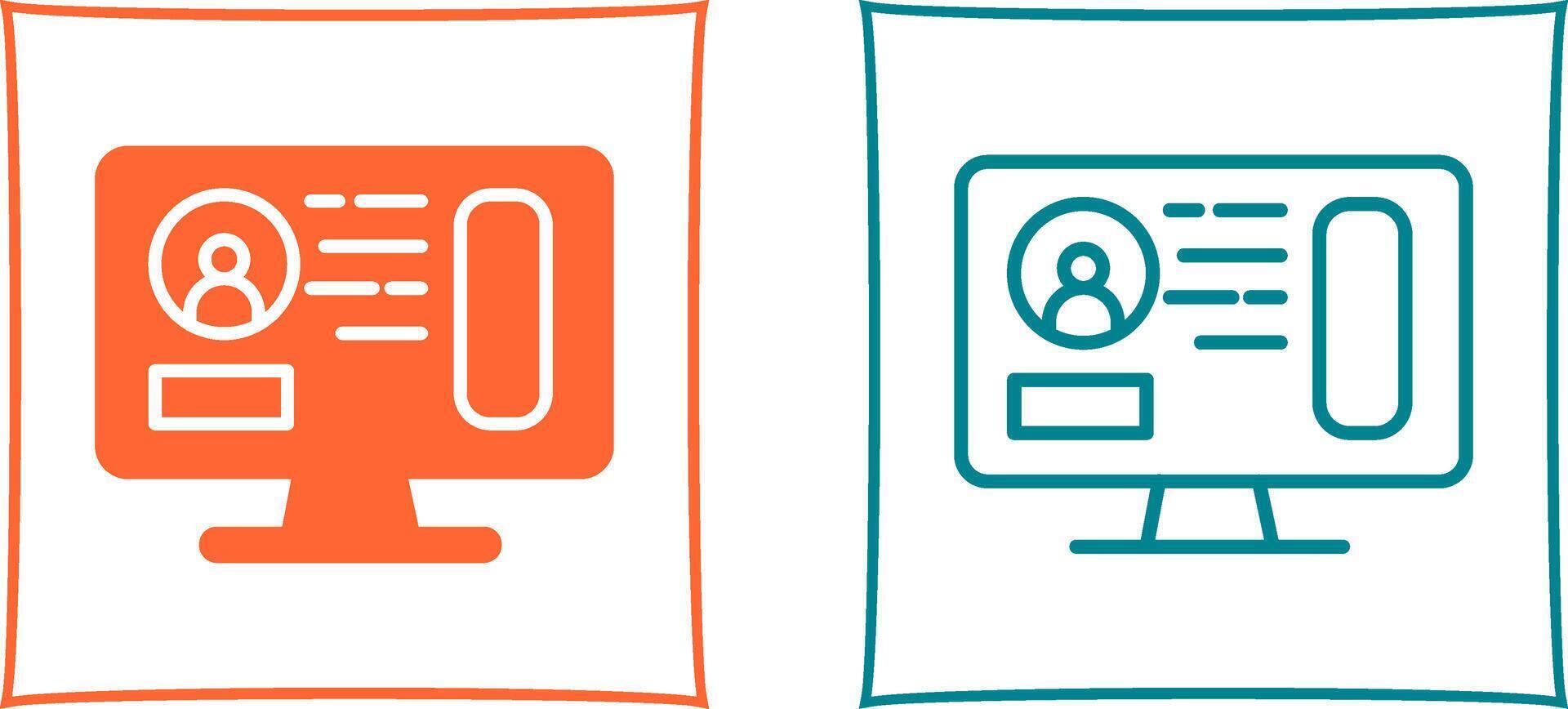 Profile Vector Icon