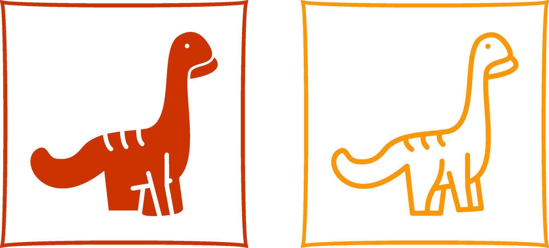 Dinosaur Vector Icon