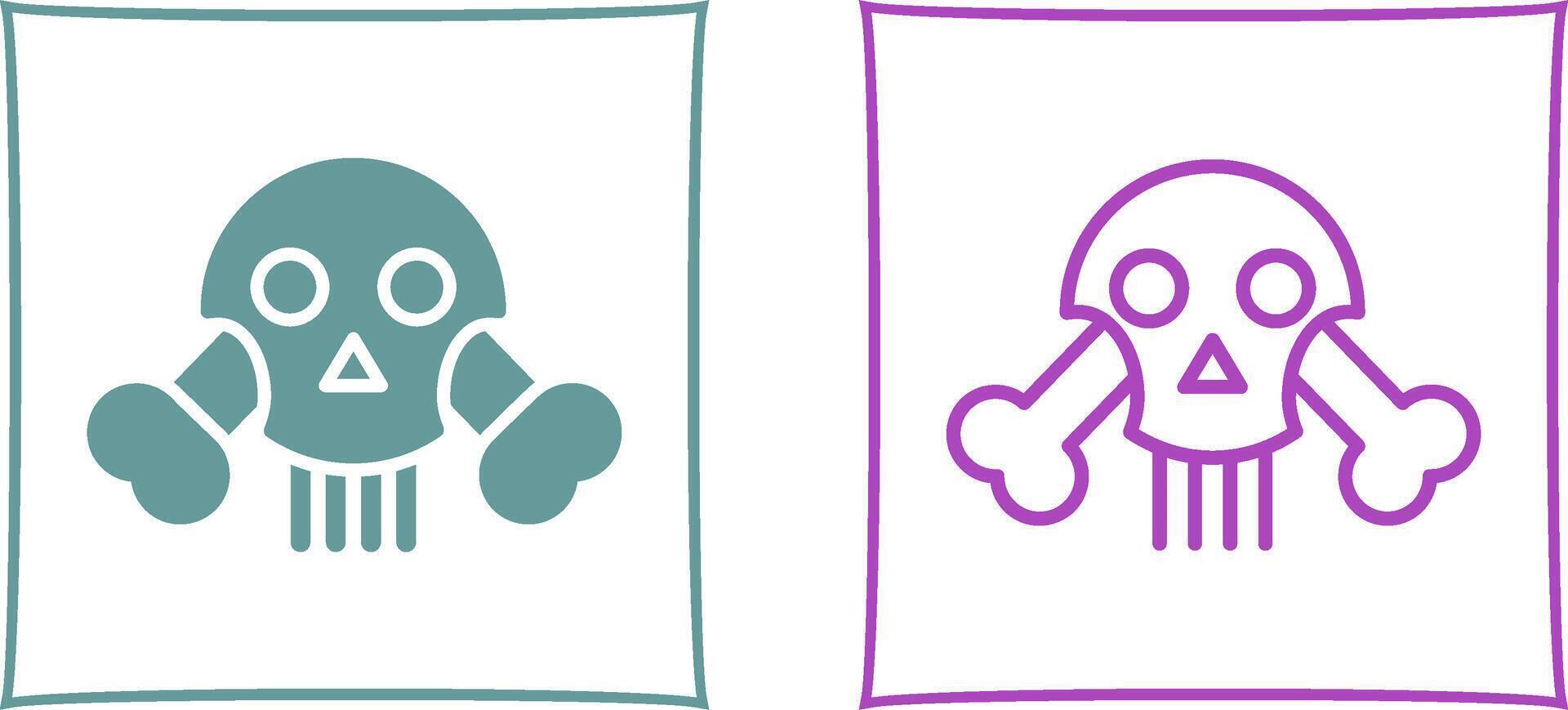 Bones Exhibit Vector Icon