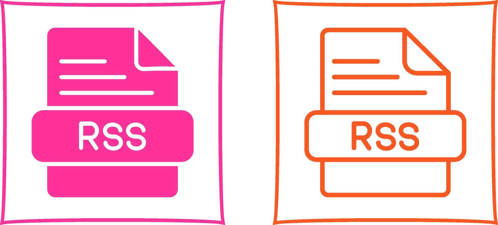 RSS Vector Icon