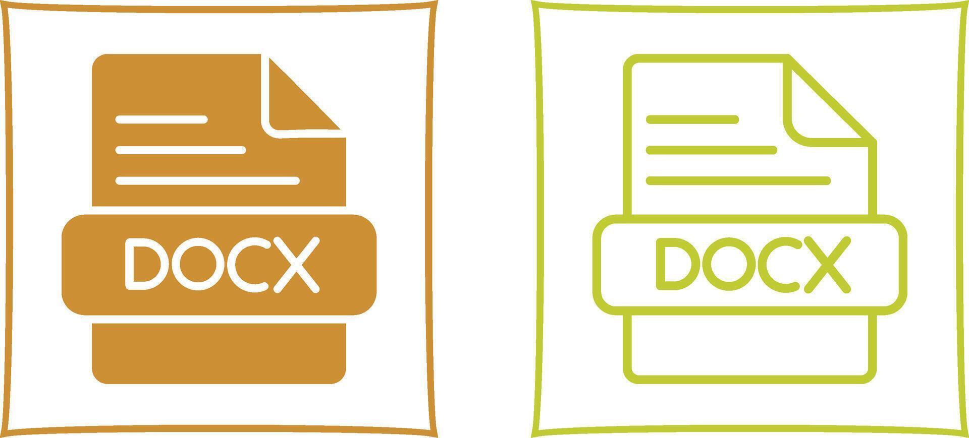 DOCX Vector Icon